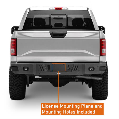 Load image into Gallery viewer, 2018-2020 Ford F-150 Rear Bumper Aftermarket Bumper 4x4 Truck Parts - Hooke Road B8260 11