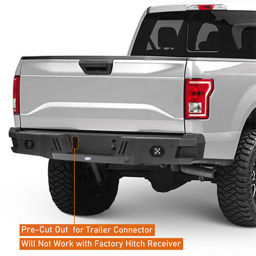Load image into Gallery viewer, 2018-2020 Ford F-150 Rear Bumper Aftermarket Bumper 4x4 Truck Parts - Hooke Road B8260 12