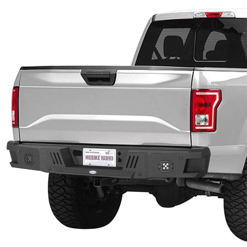 Load image into Gallery viewer, 2018-2020 Ford F-150 Rear Bumper Aftermarket Bumper 4x4 Truck Parts - Hooke Road B8260 3