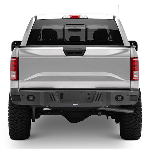 Load image into Gallery viewer, 2018-2020 Ford F-150 Rear Bumper Aftermarket Bumper 4x4 Truck Parts - Hooke Road B8260 4