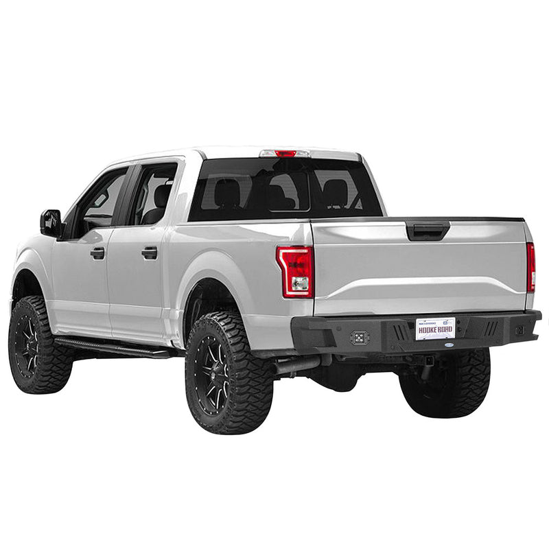 Load image into Gallery viewer, 2018-2020 Ford F-150 Rear Bumper Aftermarket Bumper 4x4 Truck Parts - Hooke Road B8260 4