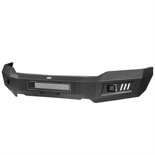 Load image into Gallery viewer, 2018-2020 Ford F-150 Full-Width Front Bumper Offroad Bumper 4x4 Truck Parts - Hooke Road b8526s 18