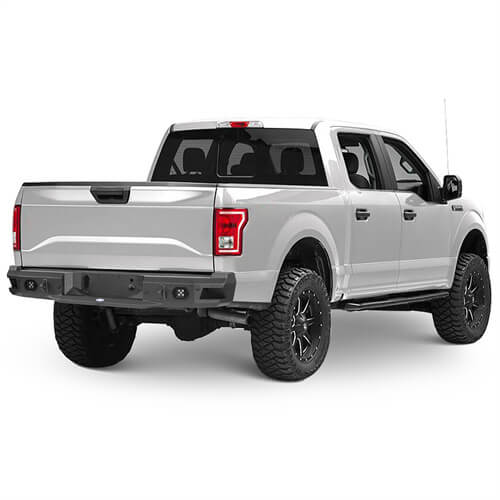 Load image into Gallery viewer, 2018-2020 Ford F-150 Rear Bumper Offroad Bumper 4x4 Truck Parts - Hooke Road b8259 5