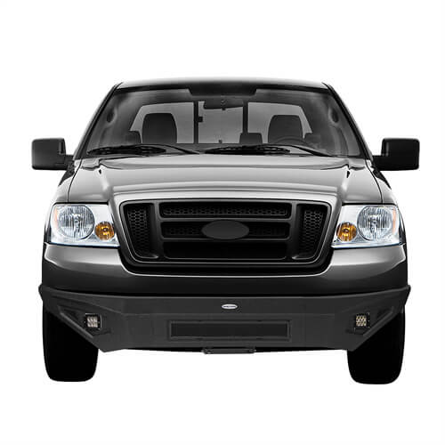 Load image into Gallery viewer, Off-Road Steel Full Width Front Bumper 4x4 truck parts For 2004-2008 Ford F-150 - Hooke Road b8002 20