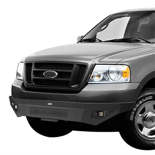 Load image into Gallery viewer, Off-Road Steel Full Width Front Bumper 4x4 truck parts For 2004-2008 Ford F-150 - Hooke Road b8002 23