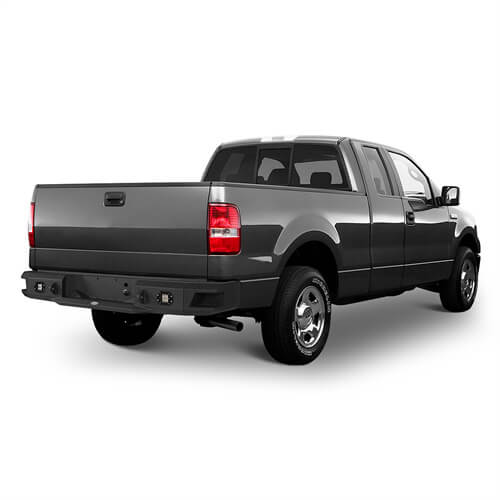 Load image into Gallery viewer, Off-Road Rear Bumper w/License Plate Light 4x4 truck parts For 2006-2008 Ford F-150 - Hooke Road b8004 4