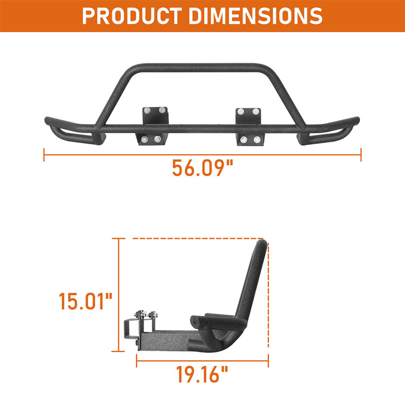 Load image into Gallery viewer, Hooke Road Front Bumper Guard Light Bar for 2015-2019 Subaru Outback b4768s 5