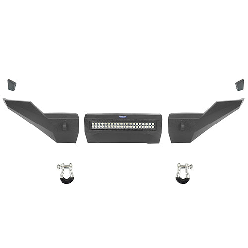 Load image into Gallery viewer, HookeRoad Full Width Front Bumper & Rear Bumper for 2013-2018 Dodge Ram 1500, Excluding Rebel Hooke Road HE.6000+6005 19