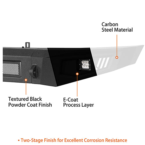 Load image into Gallery viewer, HookeRoad Front Bumper / Rear Bumper / Roof Rack Luggage Carrier for 2009-2014 F-150 SuperCrew,Excluding Raptor HE.8205+8201+8203 23