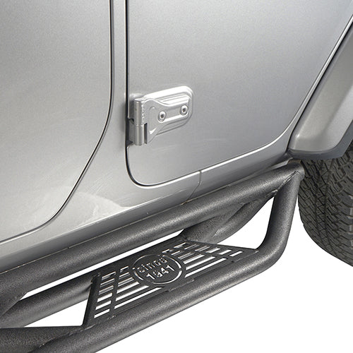 Load image into Gallery viewer, HookeRoad Jeep JL Front Bumper / Rear Bumper / Running Boards for 2018-2023 Jeep Wrangler JL HookeRoad HE.3003+3006+3018 11