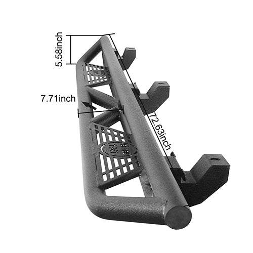 Load image into Gallery viewer, HookeRoad Jeep JL Front Bumper / Rear Bumper / Running Boards for 2018-2023 Jeep Wrangler JL HookeRoad HE.3003+3006+3018 34