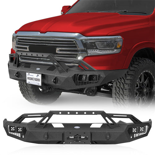 Hooke Road Front Bumper Replacement for 2019-2024 Ram 1500