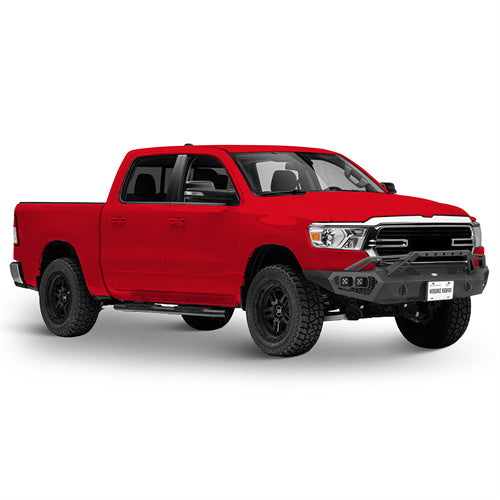 Hooke Road Front Bumper Replacement for 2019-2024 Ram 1500, Excluding EcoDiesel, Rebel & TRX b6036ab 3