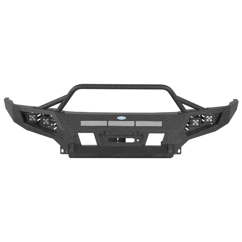 Load image into Gallery viewer, 2001-2004 Toyota Sequoia Front Bumper w/ Winch Plate & Spot Light Hooke Road b4805 4
