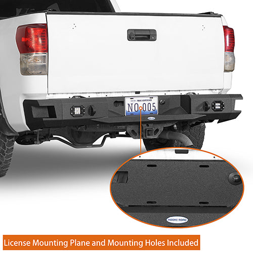 Load image into Gallery viewer, HookeRoad Front Bumper w/Hoop & Rear Bumper for 2007-2013 Toyota Tundra HookeRoad HE.5200+5201 18
