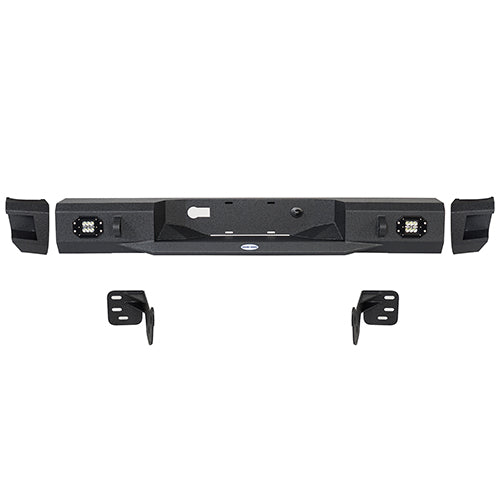 HookeRoad Front Bumper w/Hoop & Rear Bumper for 2007-2013 Toyota Tundra HookeRoad HE.5200+5201 28