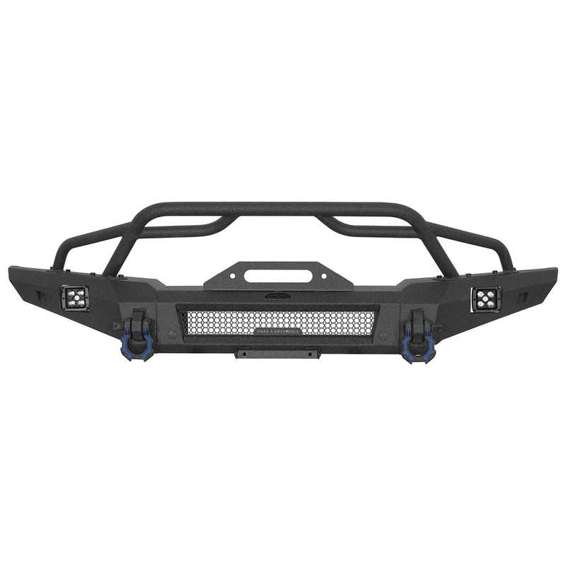 Load image into Gallery viewer, Hooke Road Front Bumper with Tube Bar for 2021-2026 Ford Bronco b8942 4