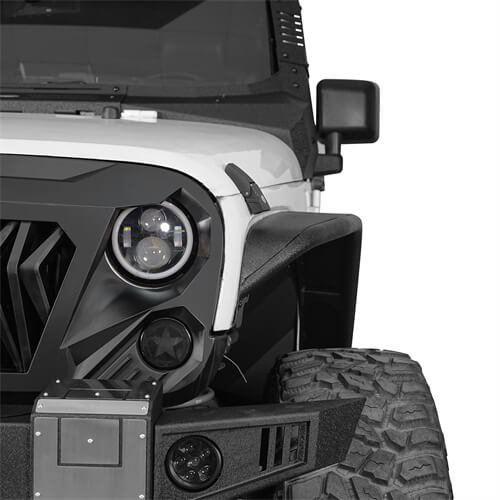 Load image into Gallery viewer, 2007-2018 Jeep JK Fender Flares Kit 4x4 Jeep Parts - Hooke Road b2086 26