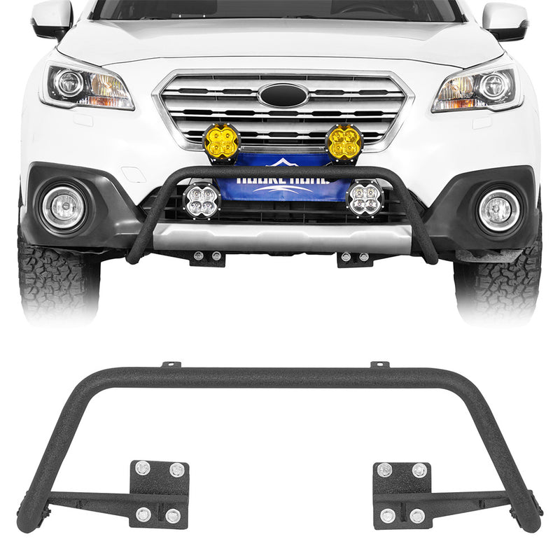 Load image into Gallery viewer, 2015-2019 Subaru Outback Front Tube Bumper Guard Light Bull Bar b4766s 1