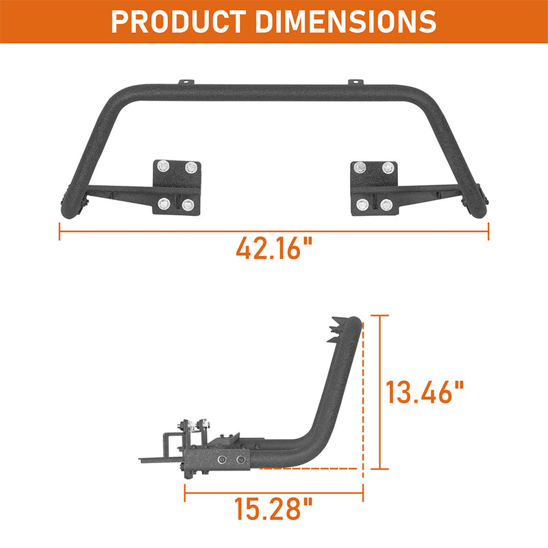 Load image into Gallery viewer, 2015-2019 Subaru Outback Front Tube Bumper Guard Light Bull Bar b4766s 5