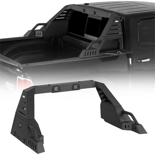 Full-Size Pickup Trucks Roll Bar Adjustable Truck Bed Roll Bar 4x4 Truck Parts - Hooke RoadFull-Size Pickup Trucks Roll Bar Adjustable Truck Bed Roll Bar 4x4 Truck Parts - Hooke Road B9910S 2