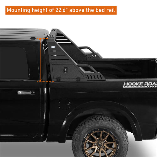 Full-Size Pickup Trucks Roll Bar Adjustable Truck Bed Roll Bar 4x4 Truck Parts - Hooke RoadFull-Size Pickup Trucks Roll Bar Adjustable Truck Bed Roll Bar 4x4 Truck Parts - Hooke Road B9910S 9