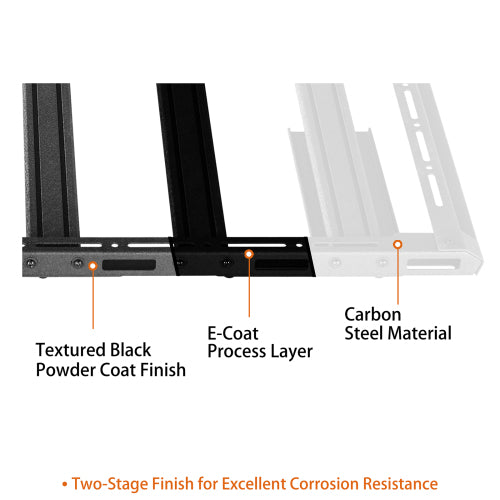 Load image into Gallery viewer, Hooke Road Truck Bed Rack Cargo Carrier for Full-Size Trucks Ford F-150 & Ram 1500 & Chevy Silverado 1500 & GMC Sierra 1500 & Toyota Tundra b9913 10