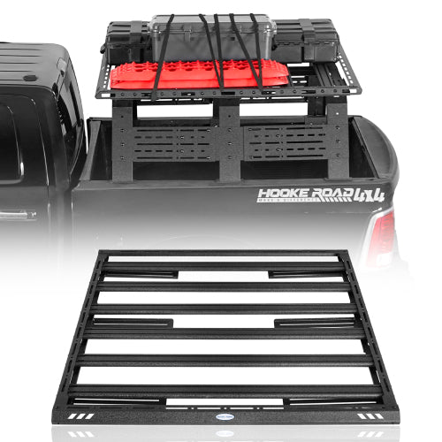 Load image into Gallery viewer, Hooke Road Truck Bed Rack Cargo Carrier for Full-Size Trucks Ford F-150 & Ram 1500 & Chevy Silverado 1500 & GMC Sierra 1500 & Toyota Tundra b9913 2