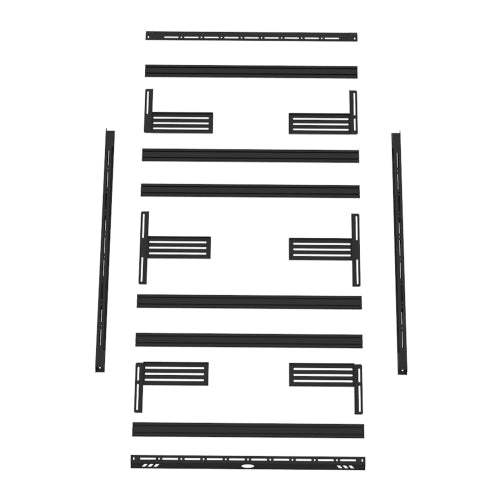 Load image into Gallery viewer, Hooke Road Truck Bed Rack Cargo Carrier for Full-Size Trucks Ford F-150 & Ram 1500 & Chevy Silverado 1500 & GMC Sierra 1500 & Toyota Tundra b9913 8
