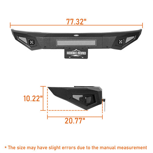 Load image into Gallery viewer, 2015-2017 Ford F-150 Front Bumper Aftermarket Bumper Pickup Truck Parts - Hooke Road b8282 15