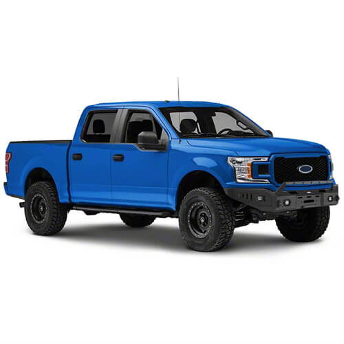 Load image into Gallery viewer, 2018-2020 Ford F-150  Full-Width Front Bumper w/ Winch Plate - Hooke Road b8255 5