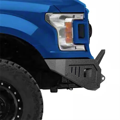 Load image into Gallery viewer, 2018-2020 Ford F-150  Full-Width Front Bumper w/ Winch Plate - Hooke Road b8255 8