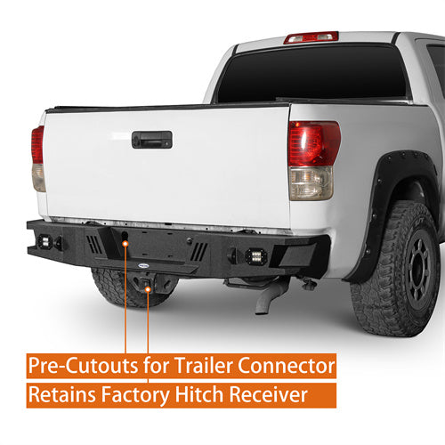Load image into Gallery viewer, HookeRoad Full Width Front Bumper & Rear Bumper for 2007-2013 Toyota Tundra HookeRoad HE.5200+5206 17