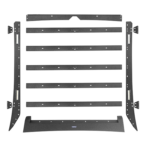 Load image into Gallery viewer, HookeRoad Full Width Front Bumper / Rear Bumper / Roof Rack for 2007-2013 Toyota Tundra Crewmax HookeRoad HE.5200+5201+5202 35