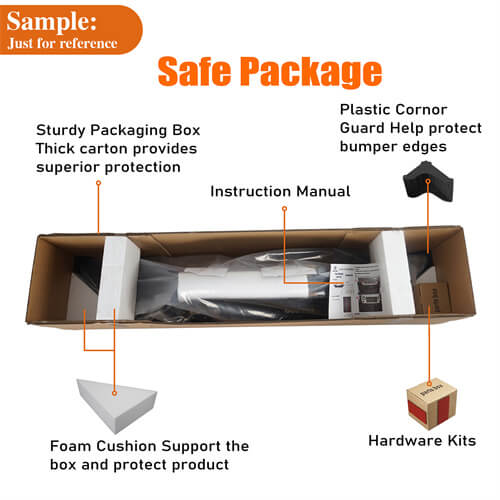 Load image into Gallery viewer, Textured Black Full Width Front Bumper w/ Winch Plate For 2007-2013 Toyota Tundra - Hooke Road b5211s 14