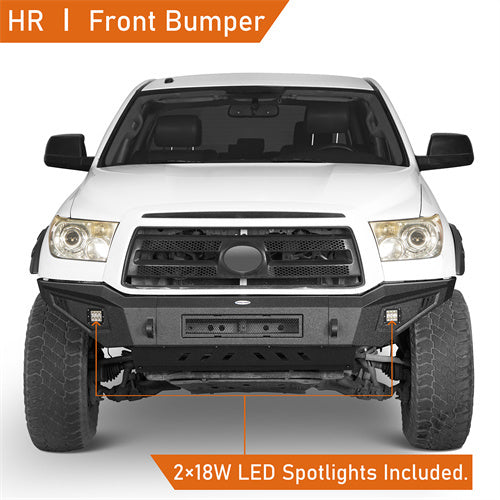 Load image into Gallery viewer, HookeRoad Front Bumper w/Skid Plate for 2007-2013 Toyota Tundra b5204 10