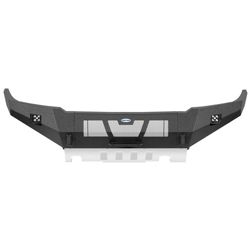 Load image into Gallery viewer, Hooke Road Full-Width Front Bumper with Skid Plate & LED Lights for 2005-2011 Toyota Tacoma b4038s 6