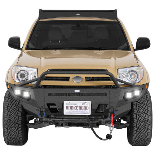 Load image into Gallery viewer, Hooke Road 03-09 Toyota 4Runner Full Width Front Bumper with Winch Plate b9858s 2