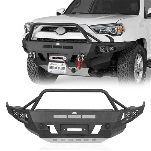パーツ 4runner For 2010-2023 Toyota 4runner Front Bumper W/Winch Plate