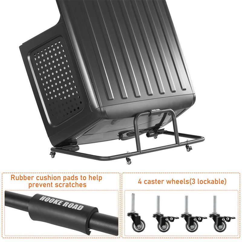 Load image into Gallery viewer, Hard Top Carrier Storage Cart for 1987-2026 Jeep YJ TJ JK JL JT b1001-2 6