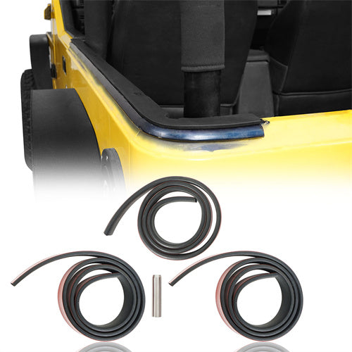 Load image into Gallery viewer, Hooke Road Hardtop Seal Kit 3-Piece for 1997-2006 Jeep Wrangler TJ Hardtops mmr10034 2