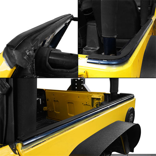 Load image into Gallery viewer, Hooke Road Hardtop Seal Kit 3-Piece for 1997-2006 Jeep Wrangler TJ Hardtops mmr10034 4