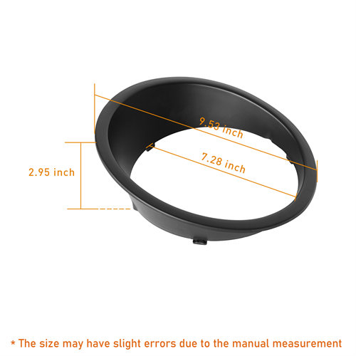 Load image into Gallery viewer, Hooke Road Headlight Cover Angry Bird Bezels Trim for 2007-2015 Jeep Wrangler JK mmr20110 5