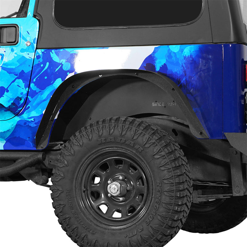 Load image into Gallery viewer, Hooke Road 1987-1995 Jeep Wrangler YJ Rear Inner Fender Liners b1085s 3