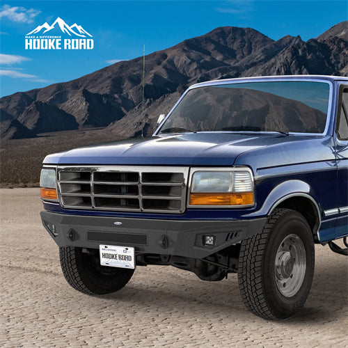 Load image into Gallery viewer, Hooke Road 1992-1996 Ford F-150 F-250 F-350 Bronco Front Bumper b8543 3