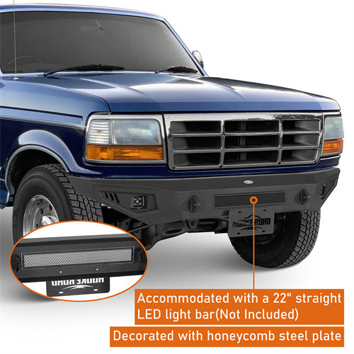 Load image into Gallery viewer, Hooke Road 1992-1996 Ford F-150 F-250 F-350 Bronco Front Bumper b8543 9
