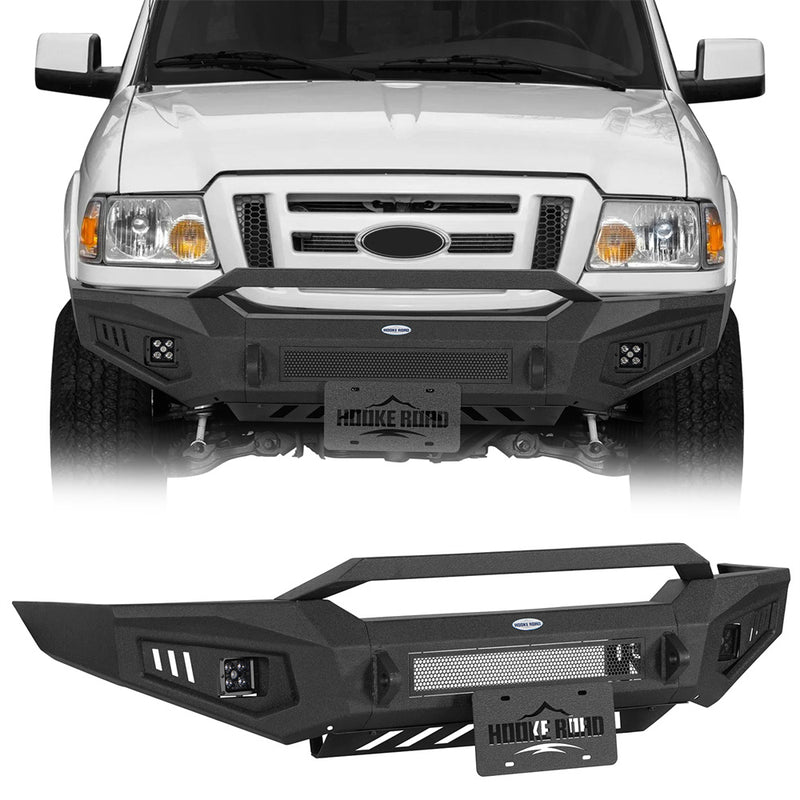 Load image into Gallery viewer, Hooke Road 1998-2011 Ford Ranger Front Bumper with Skid Plate b8822 1