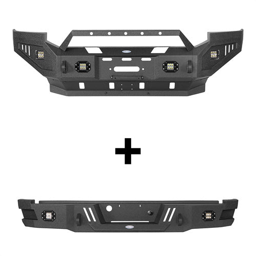 Load image into Gallery viewer, Hooke Road 2005-2007 Ford F250 Front Bumper & Rear Bumper b85058504 2