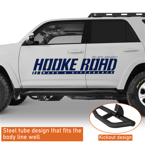 Load image into Gallery viewer, Hooke Road 2010-2024 Toyota 4Runner Tube Slider Rocker Guards b9821s 6