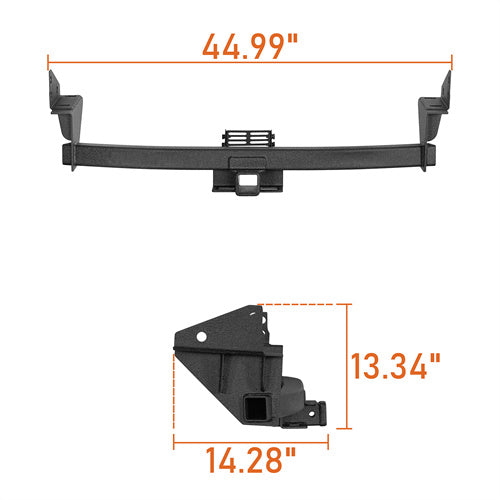 Load image into Gallery viewer, Hooke Road 2015-2022 Chevy Colorado & GMC Canyon Receiver Hitch Class III b9115s 4